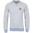 Urban Stone Men's Crank Crewneck Space Dyed Sweatshirt - Sky - S - Sky Bild 1