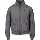 Le Breve Men's Systom Bomber Lightweight Jacket - Grey - S - Grau Bild 1