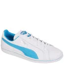 Puma Men's Match Solid FS Trainers - White/Blue - 6 - Weiss-Blau Bild 1
