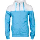 Carter Men's Fleece Lined Nylon Jacket - White/Electric Blue - S - White/Electric Blue Body Bild 1
