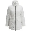 Brave Soul Women's Ghost Long Padded Jacket - White - 8 - Weiß Bild 1