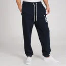 Majestic Men's LA Dodgers Wagner Fleece Jogger - Navy - S - Marineblau Bild 1