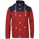 Brave Soul Men's Lloyd Jacket - Bright Red/Navy - S - Bright Red/Navy Bild 1