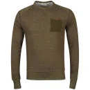 Boxfresh Men's Halle Sweatshirt - Fir Green Marl - S - Fir Green Marl Bild 1