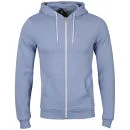 Soul Star Men's Berkley Zip Through Hoody - Sky Melange - XS Bild 1