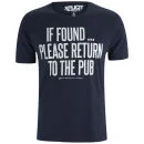 Xplicit Men's If Found T-Shirt - Navy - S - Blau Bild 1