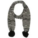 Bench Women's Herrin Kerby Pom Pom Scarf - Black Bild 1