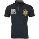 Brave Soul Men's Walpole Polo Shirt - Dark Navy - M - Dark Navy Bild 1