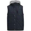 Soul Star Men's Haughton Sync Gilet - Navy - S - Blau Bild 1