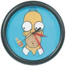 The Simpsons: Rotating Duff Bottle Wall Clock - Homer Bild 1