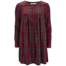 Vero Moda Women's Channet Tartan Smock Dress - Jester Red - UK 8 - Rot Bild 1