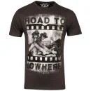 Ringspun Men's Dead End Photo Print T-Shirt - Black - S - Schwarz Bild 1