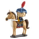 Mike The Knight Deluxe Figure - Mike On Galahad Bild 1