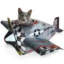 Spielhaus für Katzen - Flugzeug Bild 1