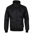 Soul Star Men's Goddy Plain Jacket - Black - S - Schwarz Bild 1