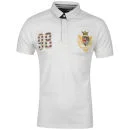 Brave Soul Men's Walpole Polo Shirt - White - M - Weiß Bild 1
