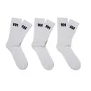 Helly Hansen Herren Crew Socken - 3er-Pack - Weiß - 7-11 - Weiß Bild 1