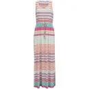 Brave Soul Damen Candy Maxi Kleid - Pink - 10 - Rosa Bild 1