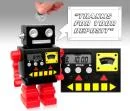Retro Robot Money Bank Bild 1