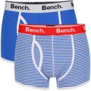 Bench Men's 2-Pack Boxers - Blue - S - Blau Bild 1