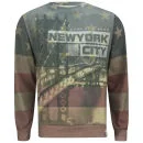 Soul Star Men's Avenue City Sweatshirt - Blue - S - Blau Bild 1