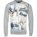 Soul Star Men's Hot Crew Sweat - Grey Melange - S - Grey Melange Bild 1