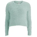 Vero Moda Women's Fluffy Jumper - Mint - XS/UK 8 - Grün Bild 1
