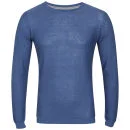 Jack & Jones Men's Bright O-Neck Knit - Federal Blue - S - Blau Bild 1