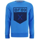 Boxfresh Herren Hadal Crew Sweat - Blau - S - Brilliant Blue Bild 1