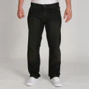Ringspun Männer Deadstock Jeans - Dunkel Verwaschen - 28R - Dark Wash Bild 1