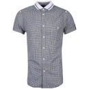 D-Struct Men's Check Shirt - Black - S - Schwarz Bild 1