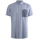 Jack & Jones Herren Aspect Slim Fit Hemd - Blau - XXL - Kobaltblau Bild 1