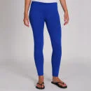 Influence Women's Plain Leggings - Blue - S-M - Blau Bild 1