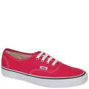 Vans Authentic Canvas Trainers - Bright Rose/True White - 3 - Bright Rose/True White Bild 1