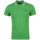 Crosshatch Men's Jadder Polo Shirt - Fern Green - S - Mattgrün Bild 1