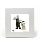 Wallace und Gromit Thumbs Up Kunstdruck Bild 1