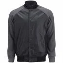 Brave Soul Männer New Jersey Baseball Jacke - Schwarz - S - Schwarz Bild 1