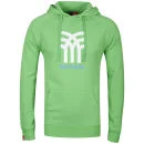 Fenchurch Men's Sweatshirt Icon Hoody - Kelly Green/White/Marine - S - Kelly Green/White/Marine Bild 1