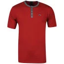 Atticus Men's Young Gun - Grandad T-Shirt - Red - S - Rot Bild 1