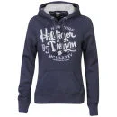 Hilfiger Denim Women's Bessy Logo Print Hoody - Peacoat - XS - Blau Bild 1