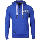 Tokyo Laundry Men's Morris Hooded Sweatshirt - Ocean - S - Ozeanblau Bild 1