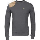 Le Breve Men's Fright Crew Neck Sweat - Black Marl - S - Black Marl Bild 1