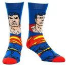 DC Comics Superman Crew Socks - Eine Größe - Blau Bild 1