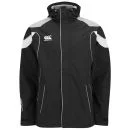 Canterbury Herren Full Reißverschluss Regenjacke - Schwarz/Weiß - S - Black/White Bild 1