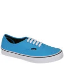 Vans Authentic Canvas Trainers - Malibu Blue/ Black - 3 - Malibu Blue/Black Bild 1
