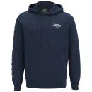 Jack & Jones Men's Core Mono Hooded Sweatshirt - Dress Blue - S - Blau Bild 1