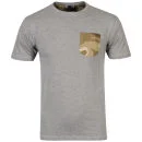 Bench Men's Fernhurst T-Shirt - Grey Marl - S - Grau meliert Bild 1