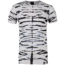 Atticus Men's Skeleton Short Sleeved Slim T-Shirt - White - S - Weiß Bild 1
