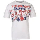 MMA Elite Men's UK T-Shirt - White - S - Weiß Bild 1