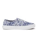 Vans Women's Authentic Slim Mixed Geo Trainers - Navy - 3 - Blau Bild 1